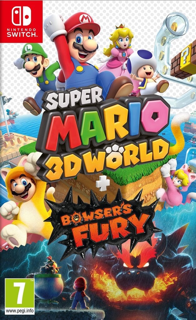 Super Mario 3D World + Bowser's Fury NSW hinta ja tiedot | Tietokone- ja konsolipelit | hobbyhall.fi