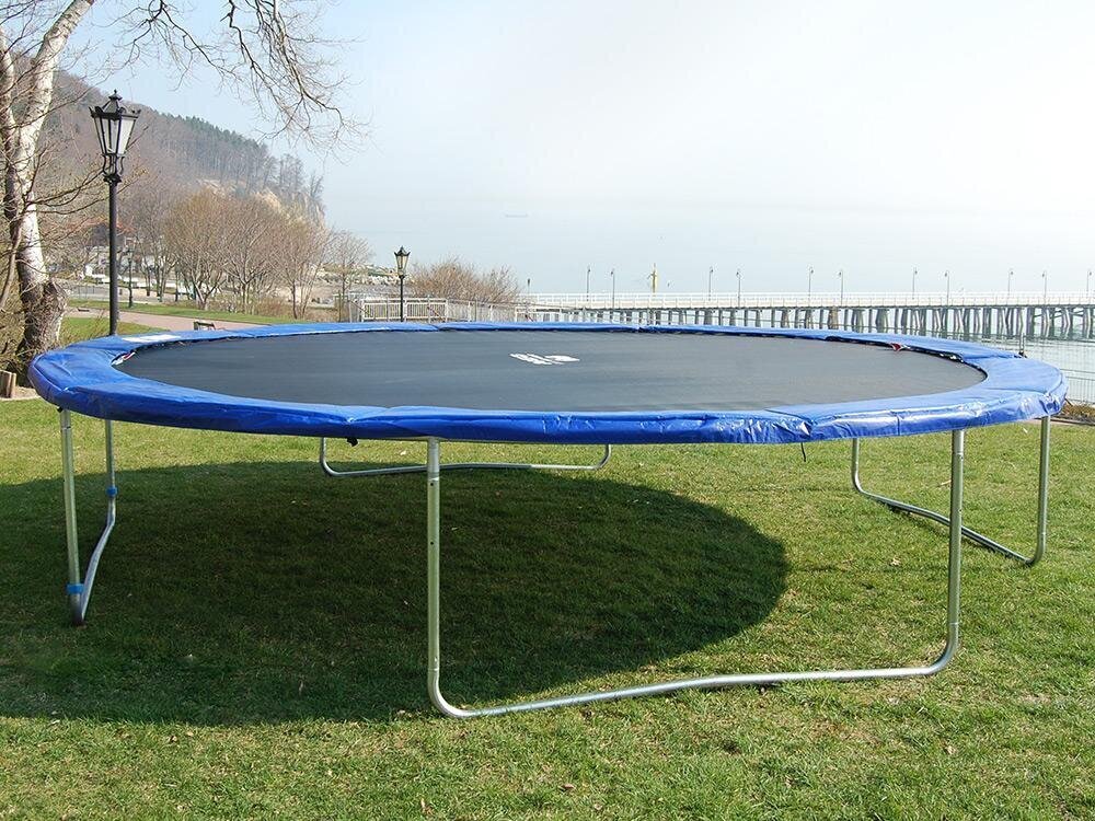 Jousisuoja PVC-trampoliinille, 374cm - 12ft, Neo-Sport hinta ja tiedot | Trampoliinit | hobbyhall.fi