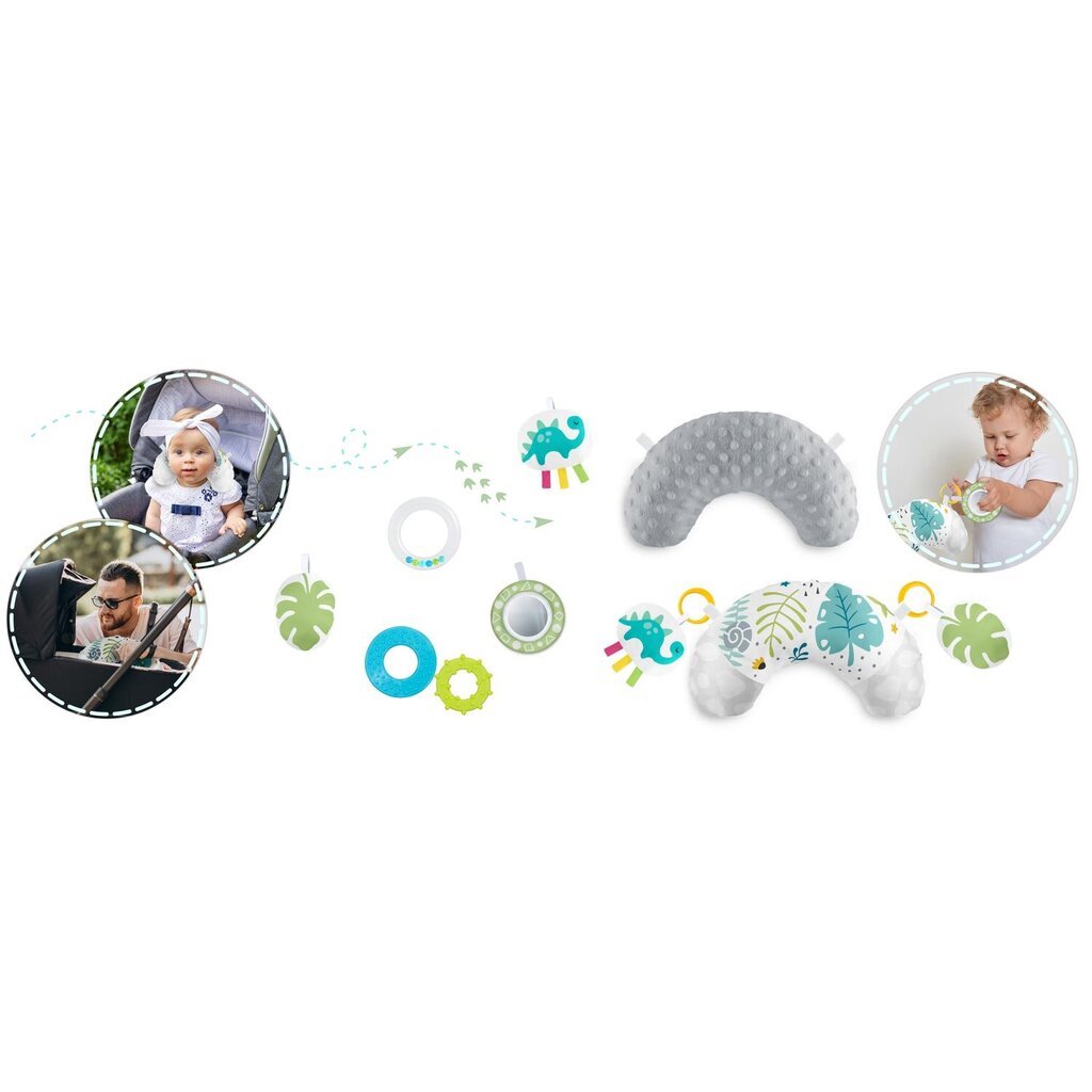 Interaktiivinen leikkimatto Nessi Ricokids, 110 X 110 cm hinta ja tiedot | Leikkimatot | hobbyhall.fi