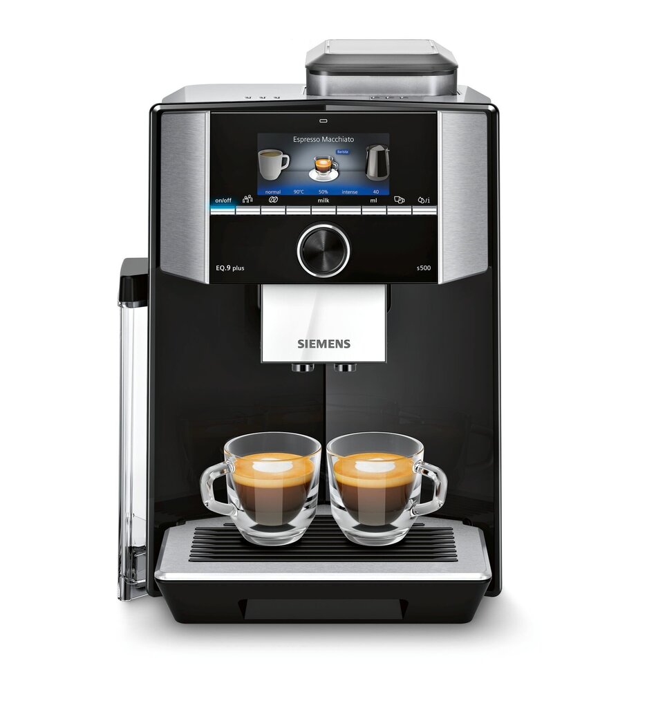 Siemens EQ.9 plus s500 hinta ja tiedot | Kahvinkeittimet ja kahvikoneet | hobbyhall.fi