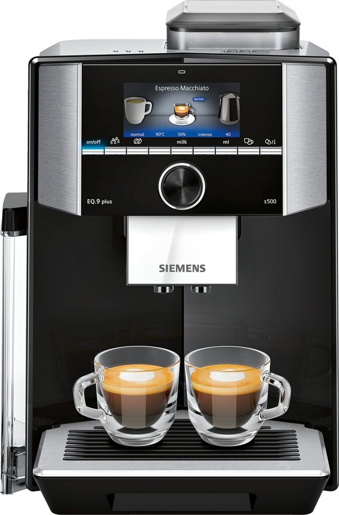 Siemens EQ.9 plus s500 hinta ja tiedot | Kahvinkeittimet ja kahvikoneet | hobbyhall.fi