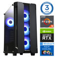 Intop AQUA Ryzen 5 7600X 16GB DDR5 500SSD M.2 NVME RTX3060 12GB WIN11