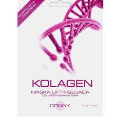 Conny Collagen Essence Mask kohottava arkkinaamio Kollageeni 23g hinta ja tiedot | Kasvonaamiot ja silmänalusaamiot | hobbyhall.fi