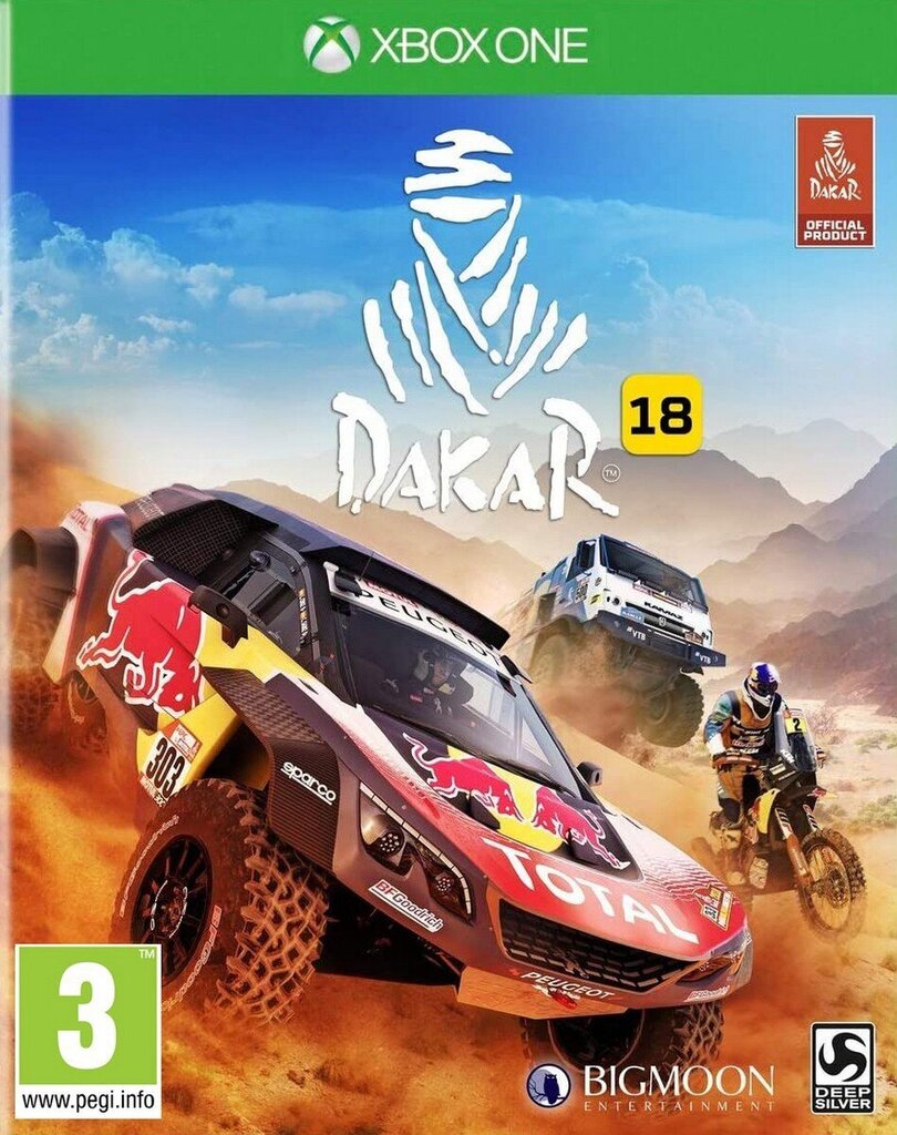 Xbox One peli Dakar 18 hinta ja tiedot | Tietokone- ja konsolipelit | hobbyhall.fi