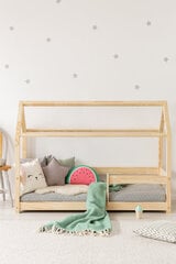 Sänky suojakaiteella Dalida, 90x200 cm, tammi hinta ja tiedot | Lastensängyt | hobbyhall.fi