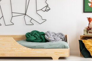 Sänky David, 80x200 cm, tammi hinta ja tiedot | Lastensängyt | hobbyhall.fi