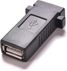 Gembird I/O-SOVITIN USB-USB F-TO-F/LIITIN A-USB2-AMFF GEMBIRD hinta ja tiedot | Adapterit | hobbyhall.fi