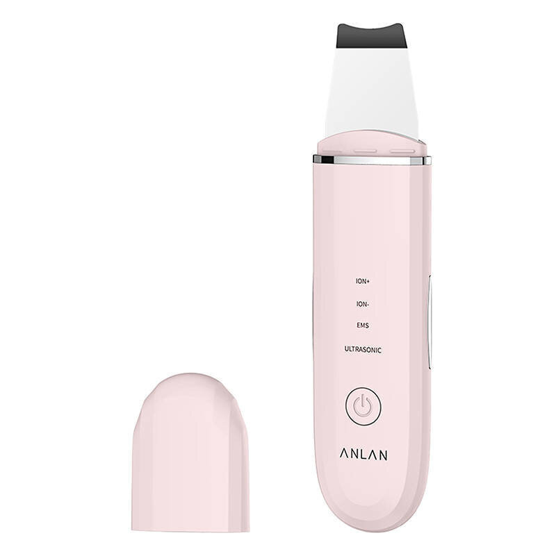 ANLAN ANLAN Ultrasonic Skin Scrubber ALCPJ07-04 (vaaleanpunainen) hinta ja tiedot | Kasvojenhoitolaitteet | hobbyhall.fi