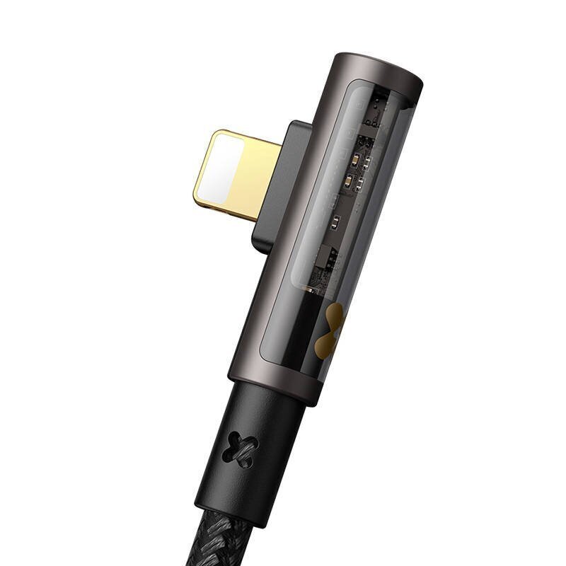Mcdodo Mcdodo CA-3510 USB salamaprismaan 90 asteen kaapeli, 1,2 m (musta) hinta ja tiedot | Kaapelit ja adapterit | hobbyhall.fi