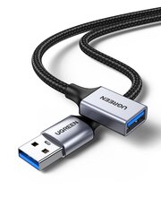UGREEN UGREEN jatkokaapeli USB 3.0, uros USB naaras USB, 1m hinta ja tiedot | Kaapelit ja adapterit | hobbyhall.fi