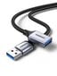 UGREEN UGREEN jatkokaapeli USB 3.0, uros USB naaras USB, 1m hinta ja tiedot | Kaapelit ja adapterit | hobbyhall.fi
