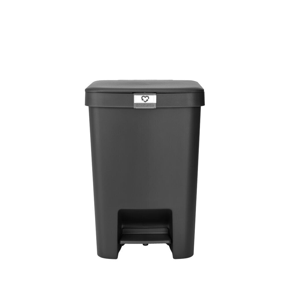 Brabantia StepUp Poljinroska-astia 25L - Dark Grey hinta ja tiedot | Roska-astiat | hobbyhall.fi