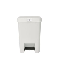 Brabantia StepUp Poljinroska-astia 25L - Light Grey hinta ja tiedot | Roska-astiat | hobbyhall.fi