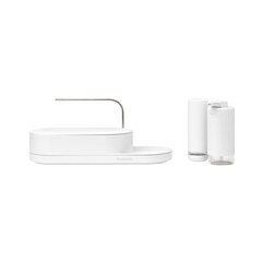 Brabantia Järjestelijä & annostelija setti - Mineral Fresh White hinta ja tiedot | Keittiövälineet | hobbyhall.fi