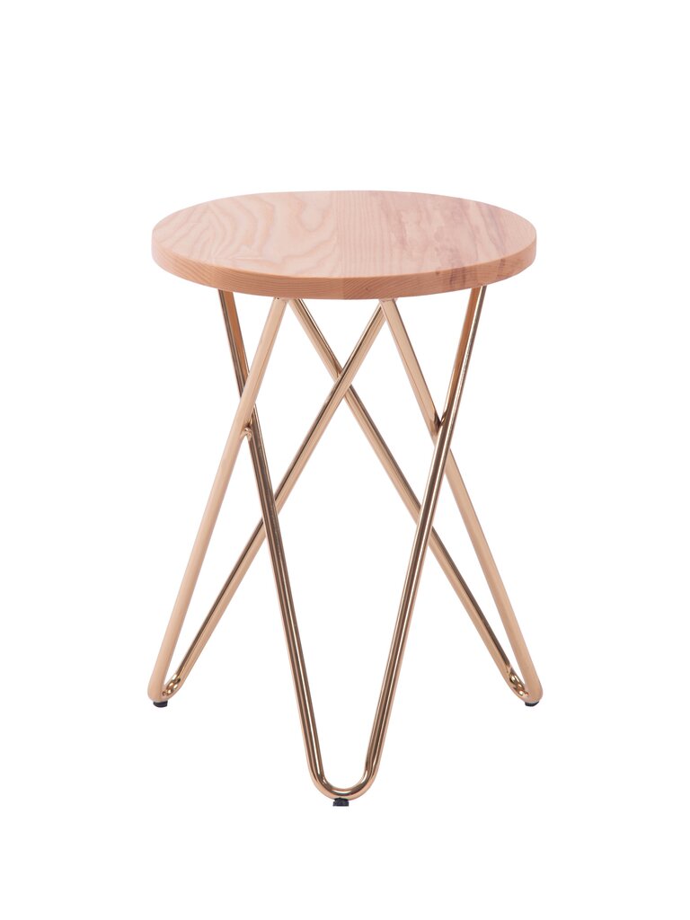 Ruokapöydän jakkara BSL Concept Alice, ruskea hinta ja tiedot | Ruokapöydän tuolit | hobbyhall.fi