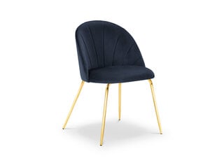 Milo Casa Lucia tuoli, tummansinisen ja kultaisen värinen hinta ja tiedot | Ruokapöydän tuolit | hobbyhall.fi