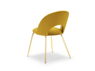 Milo Casa Lucia tuoli, väri keltaisen ja kultaisen värinen hinta ja tiedot | Ruokapöydän tuolit | hobbyhall.fi