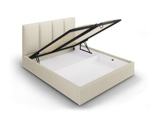 Mazzini Beds Juniper 1, Sänky, 160x200cm, beige hinta ja tiedot | Sängyt | hobbyhall.fi