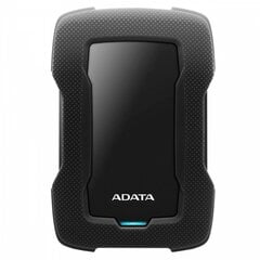 Adata HD330 2TB 2,5" USB 3.1, musta hinta ja tiedot | Ulkoiset kovalevyt | hobbyhall.fi