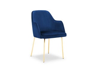 Cosmopolitan Design Padova, Tuoli sininen/kulta hinta ja tiedot | Ruokapöydän tuolit | hobbyhall.fi