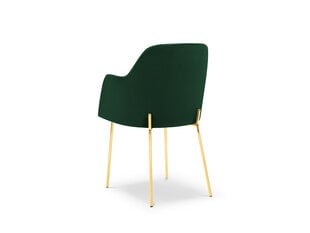 Cosmopolitan Design Padova, Tuoli, tummanvihreä/kulta hinta ja tiedot | Ruokapöydän tuolit | hobbyhall.fi
