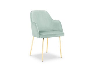 Cosmopolitan Design Padova, Tuoli, vaaleanvihreä/kulta hinta ja tiedot | Ruokapöydän tuolit | hobbyhall.fi