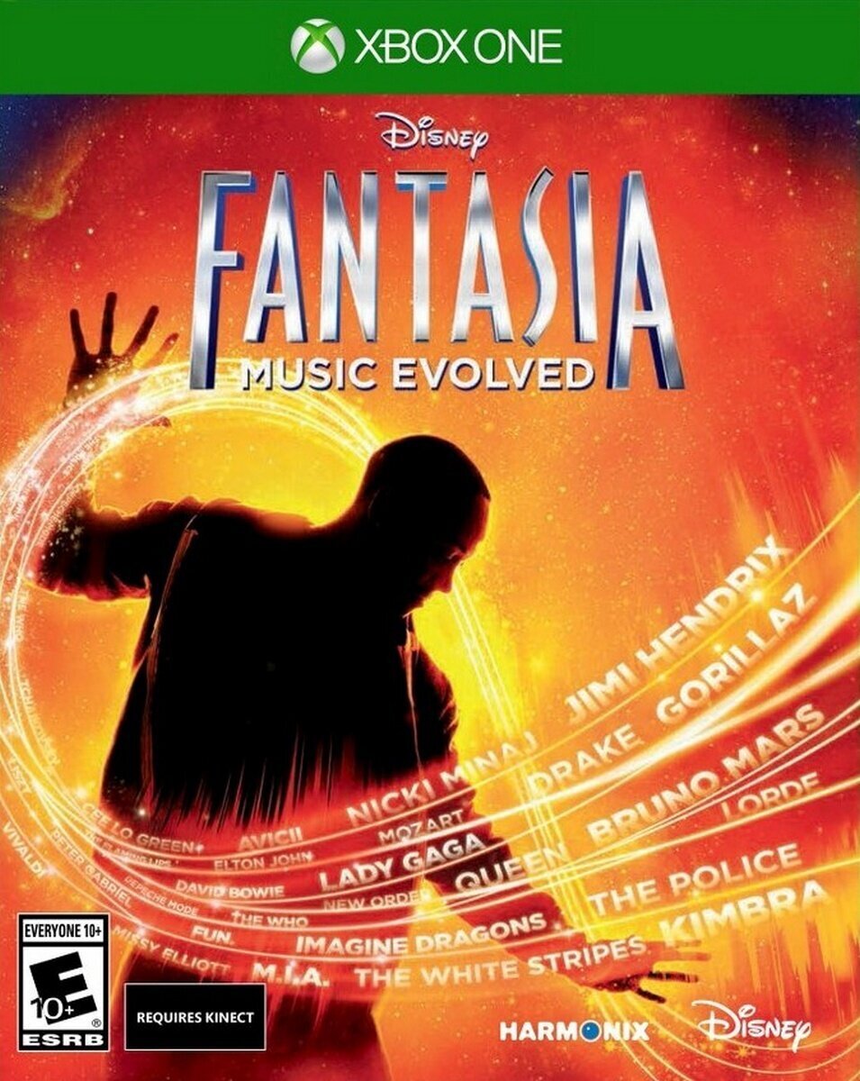 Videopeli Xbox One Kinect Disney Fantasia: Music Evolved US Version hinta |  
