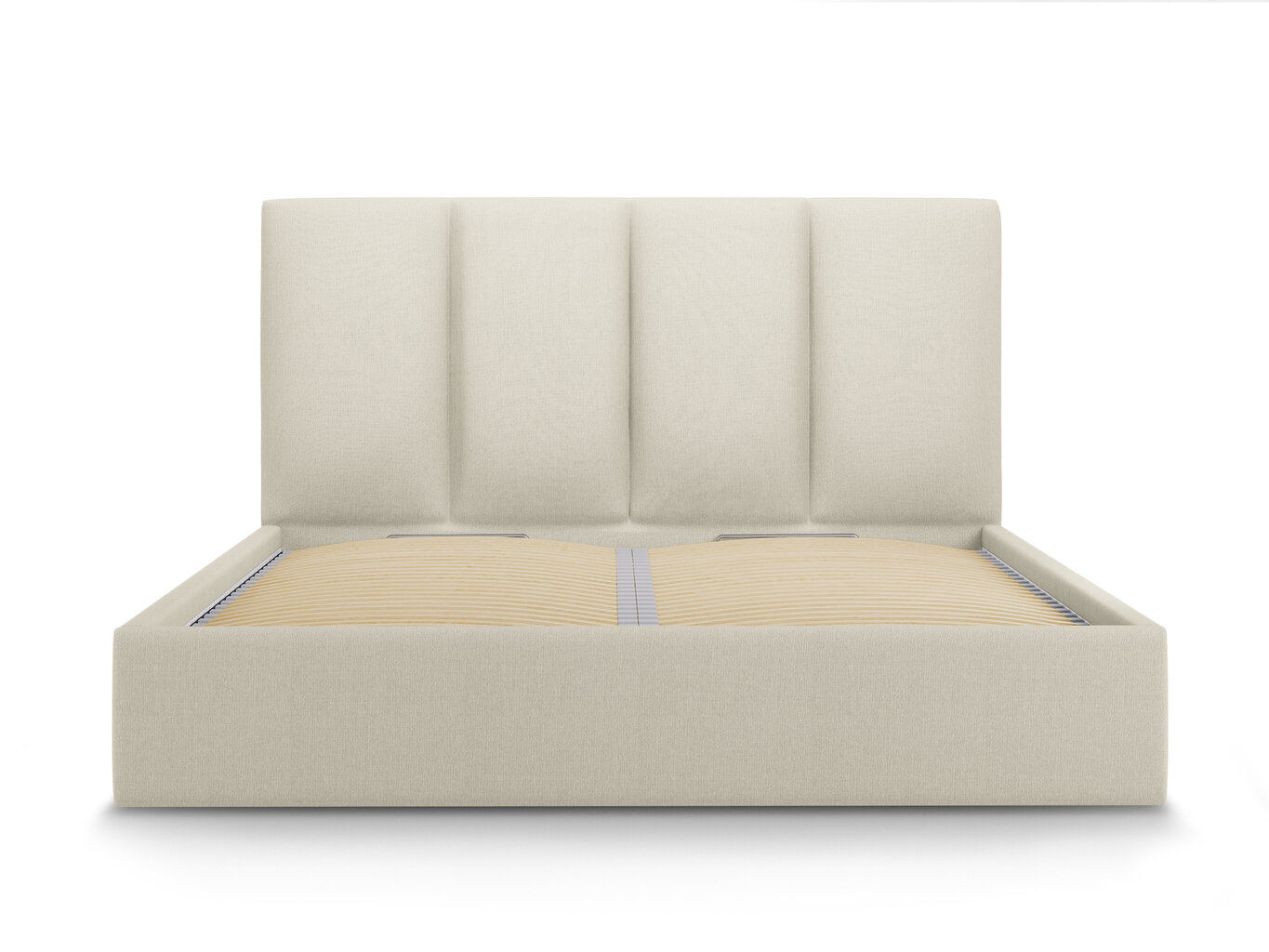 Micadoni Home Pyla 45 sänky, 140 cm x 200 cm, beigen värinen hinta ja tiedot | Sängyt | hobbyhall.fi