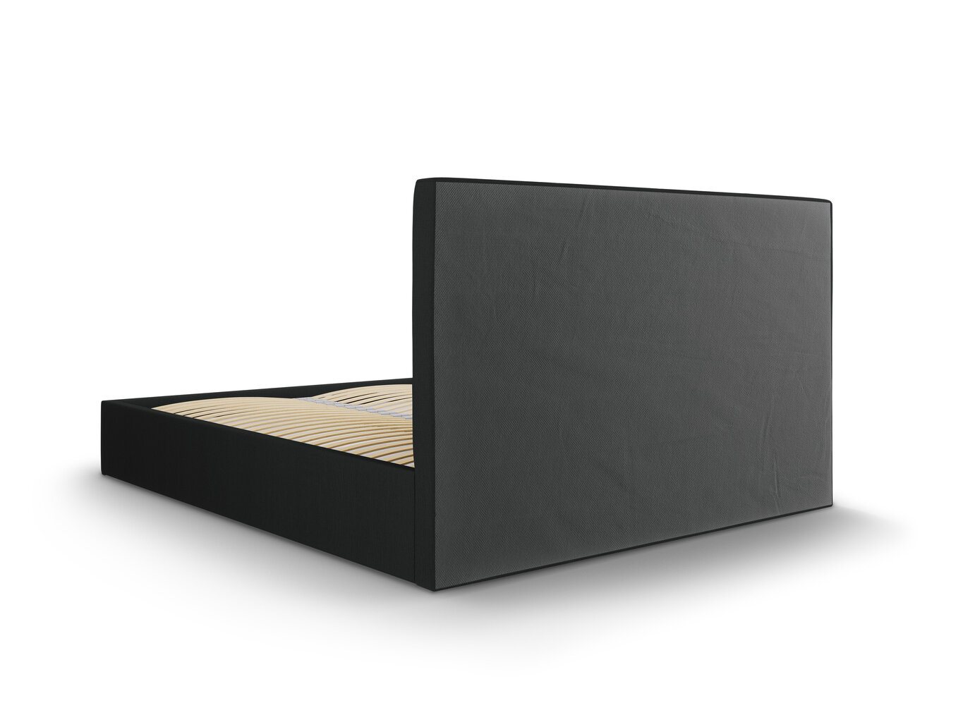 Micadoni Home Pyla 45 sänky, 160 cm x 200 cm, mustan värinen hinta ja tiedot | Sängyt | hobbyhall.fi