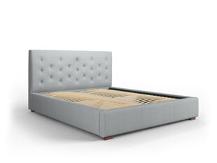 Micadoni Home Seri 45 sänky, 140 cm x 200 cm, vaaleanharmaan värinen hinta ja tiedot | Sängyt | hobbyhall.fi