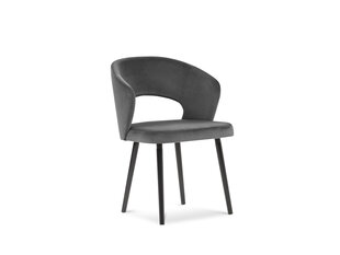 Micadoni Home Goa, tumman harmaan värinen tuoli hinta ja tiedot | Ruokapöydän tuolit | hobbyhall.fi