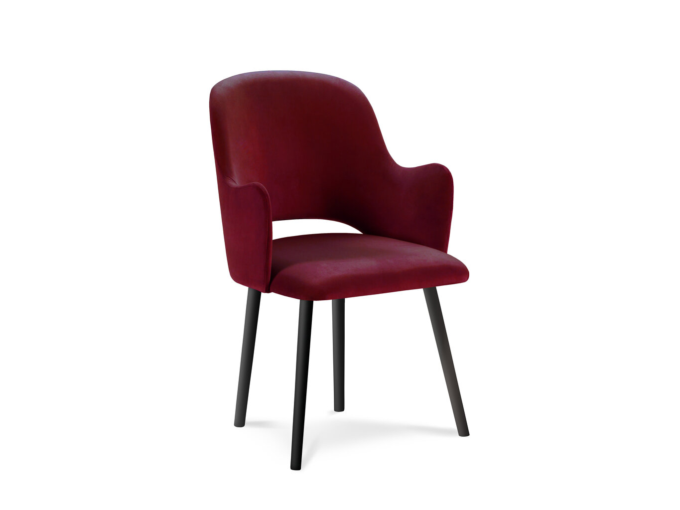 Micadoni Home Marin, punaisen värinen tuoli hinta ja tiedot | Ruokapöydän tuolit | hobbyhall.fi