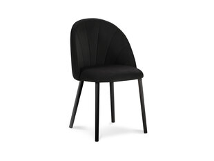 Micadoni Home Ventura, mustan värinen tuoli hinta ja tiedot | Ruokapöydän tuolit | hobbyhall.fi