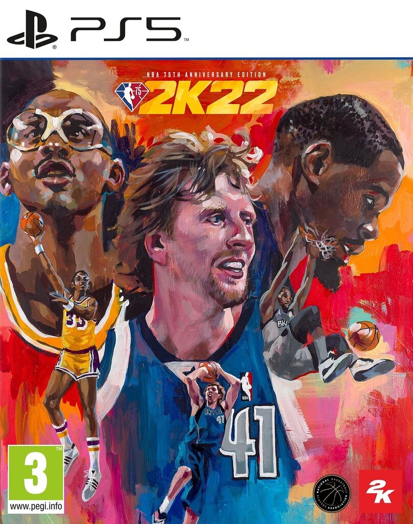 PlayStation 5 NBA 2K22 75th Anniversary Edition hinta ja tiedot | Tietokone- ja konsolipelit | hobbyhall.fi