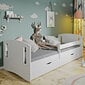 Selsey Mirret, Lasten sänky, 80x160 cm, valkoinen hinta ja tiedot | Lastensängyt | hobbyhall.fi