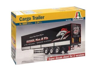 Italeri - Cargo Trailer, 1/24, 3885 hinta ja tiedot | LEGOT ja rakennuslelut | hobbyhall.fi