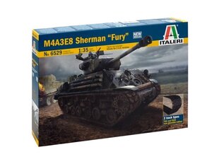 Italeri - M4A3E8 Sherman "Fury", 1/35, 6529 hinta ja tiedot | LEGOT ja rakennuslelut | hobbyhall.fi