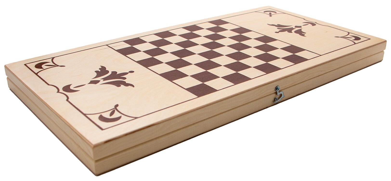 Backgammon puinen iso lautapeli 60 x 30 cm hinta ja tiedot | Lautapelit ja älypelit | hobbyhall.fi