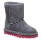 Saappaat Lasten Bearpaw Elle Toddler Zip, harmaa/vaaleanpunainen hinta ja tiedot | Lasten talvikengät | hobbyhall.fi