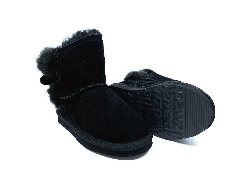 Saappaat Bearpaw Alexis Toddler II Musta hinta ja tiedot | Lasten talvikengät | hobbyhall.fi