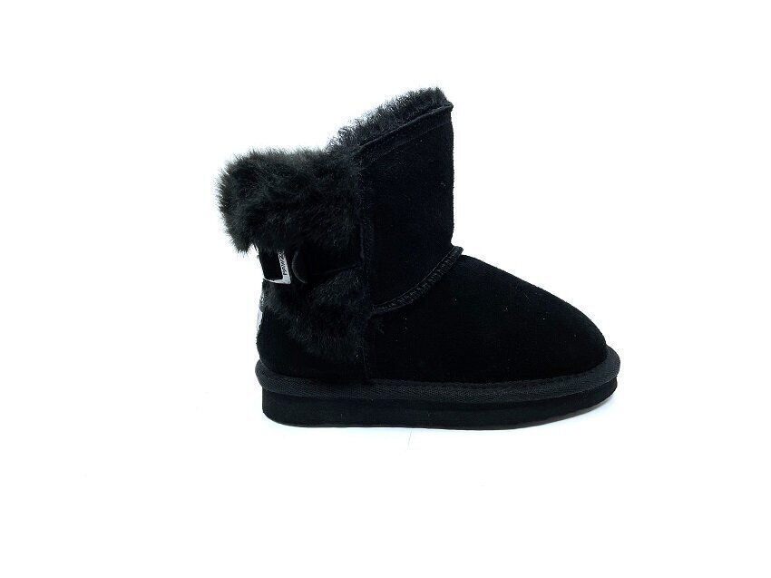 Saappaat Bearpaw Alexis Toddler II Musta hinta ja tiedot | Lasten talvikengät | hobbyhall.fi