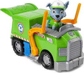 Roska-auto Rocky - Paw Patrol (Ryhmä Hau) Rocky Recycle Truck hinta ja tiedot | Poikien lelut | hobbyhall.fi