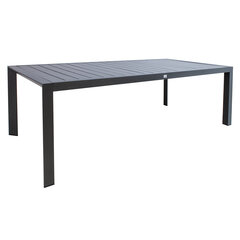 Pöytä TOMSON 216x100xH73cm, tummanharmaa hinta ja tiedot | Puutarhapöydät | hobbyhall.fi