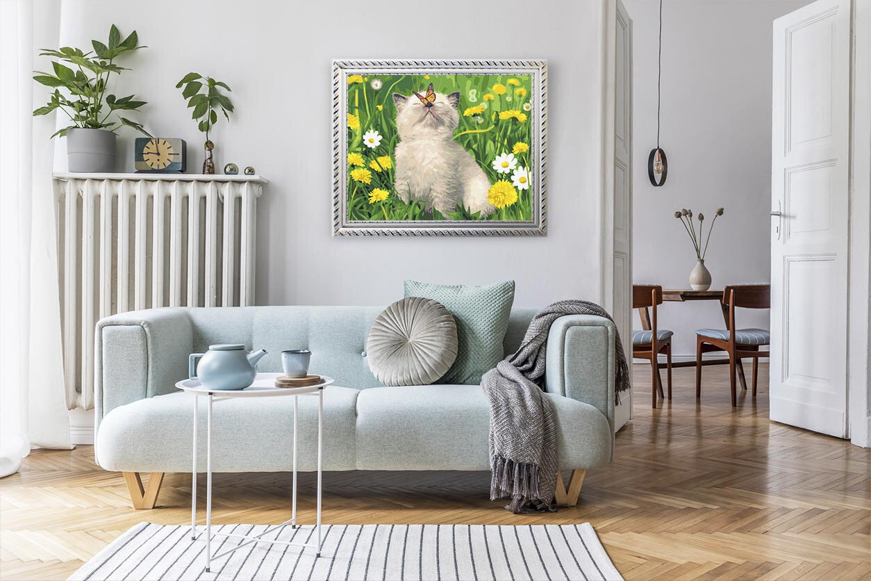 Numeromaalaus kehyksellä SINU HOBI, 40x50 cm hinta ja tiedot | Maalaa numeroiden mukaan | hobbyhall.fi