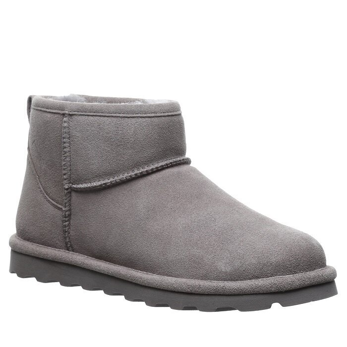 Saappaat Bearpaw Shorty, vaaleanharmaa hinta ja tiedot | Naisten saappaat | hobbyhall.fi