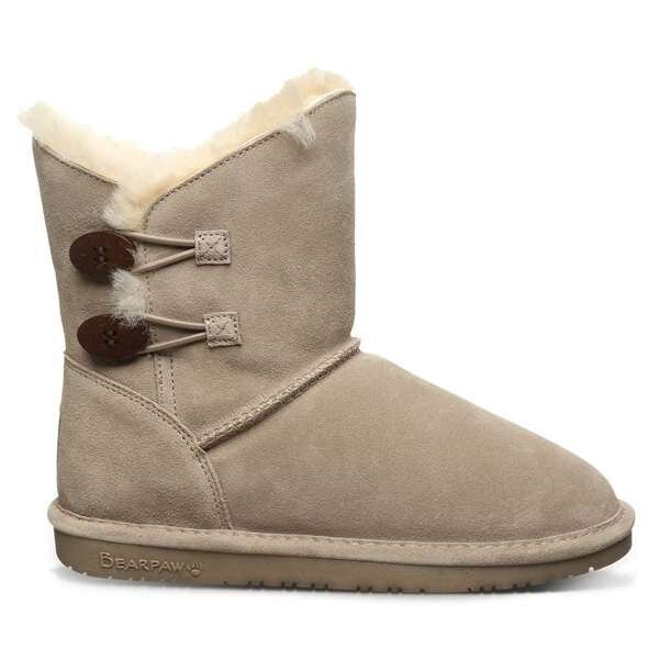 Saappaat Bearpaw ROSALINE vaaleanharmaa hinta ja tiedot | Naisten saappaat | hobbyhall.fi