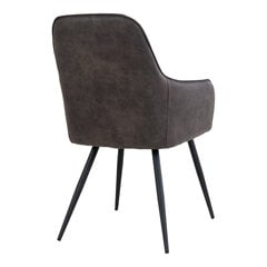 2-tuolin sarja House Nordic Harbo, harmaa hinta ja tiedot | Ruokapöydän tuolit | hobbyhall.fi