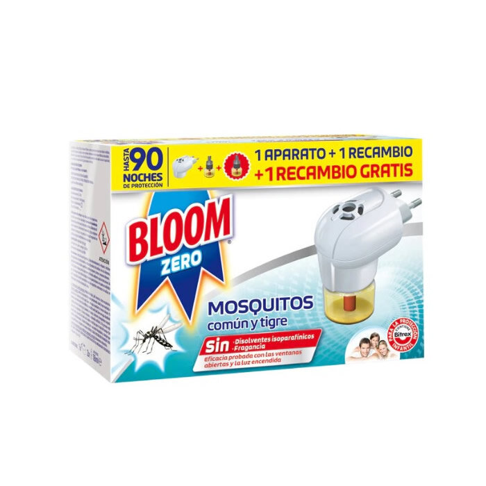 BLOOM Bloom Zero Mosquitoes 1 sähkölaite + 2 täyttöä hinta ja tiedot | Jyrsijöiden ja myyrien torjunta | hobbyhall.fi