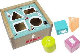 Puupalikat laatikossa Muumi puinen lajittelulaatikko hinta ja tiedot | Moomin Lelut | hobbyhall.fi