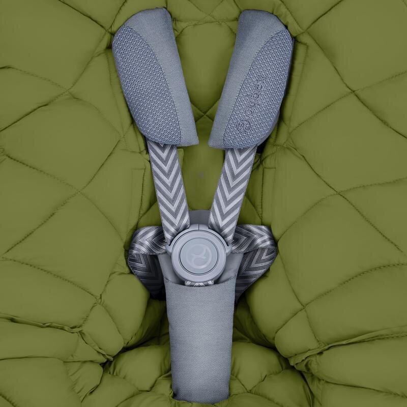 Cybex Snogga 2 -makuupussi lastenrattaisiin, Nature Green hinta ja tiedot | Vaunujen tarvikkeet | hobbyhall.fi